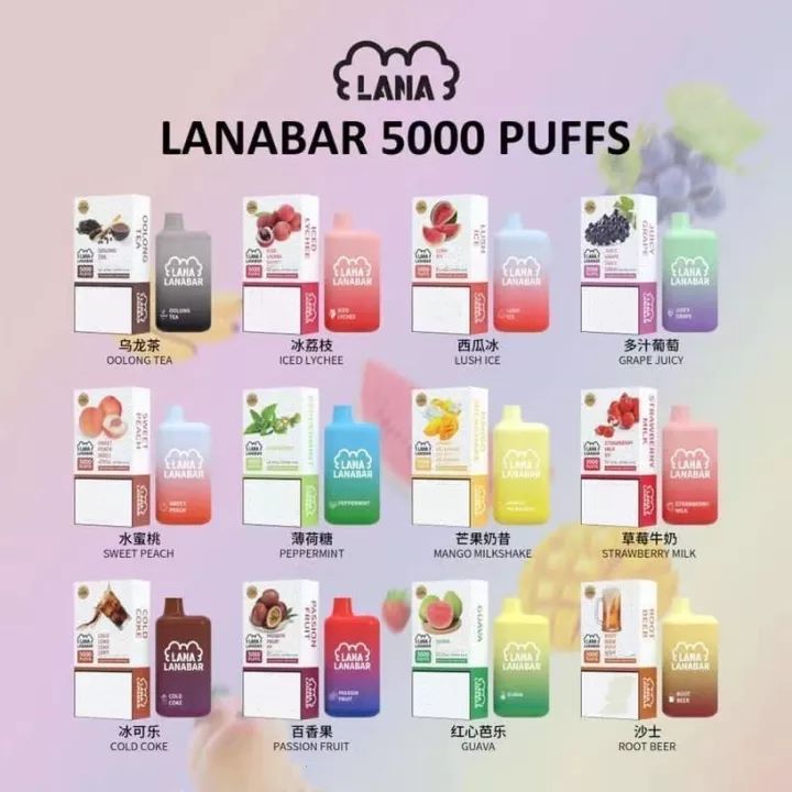 LANA 一次性電子煙5000口